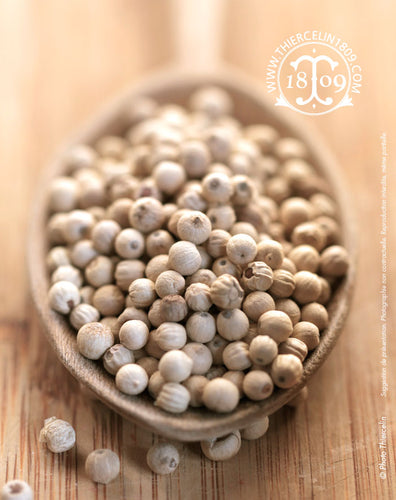 Poivre blanc de Madagascar, grains entiers Thiercelin