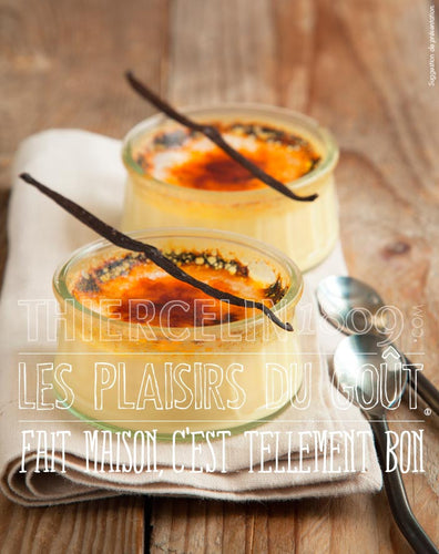 Flan à la Vanille Bourbon maison - recette facile de cuisine de A à Z