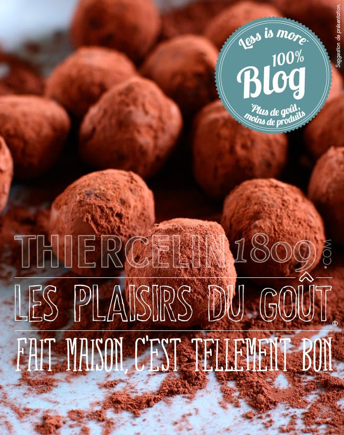 TRUFFES AU CHOCOLAT parfumées au Poivre Timut du Népal fait maison