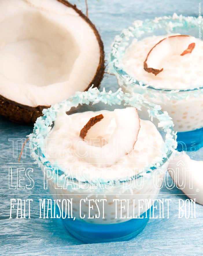 ENTREMET aux Perles Japon (mini Tapioca) fait maison c'est tellement bon