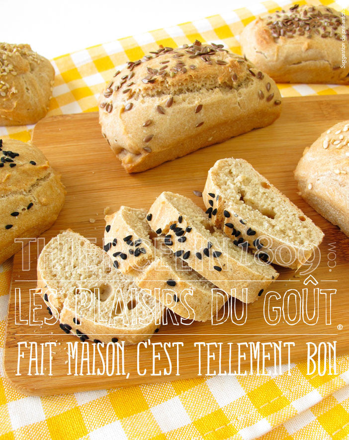 PAIN MAISON, aux graines de Nigelle fait maison c'est tellement bon