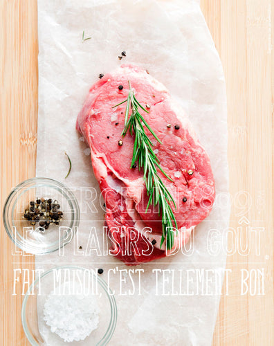 LE STEAK AU SEL fait maison c'est tellement bon