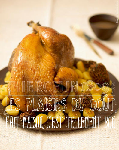 POULET RÔTI et sa sauce aux Morilles du Cachemire fait maison c'est tellement bon