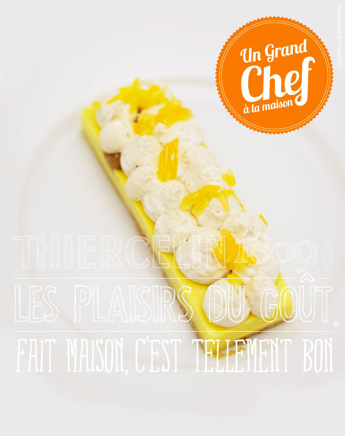 CROQUANT DE CLÉMENTINE - marron glacé et tuile - recette facile