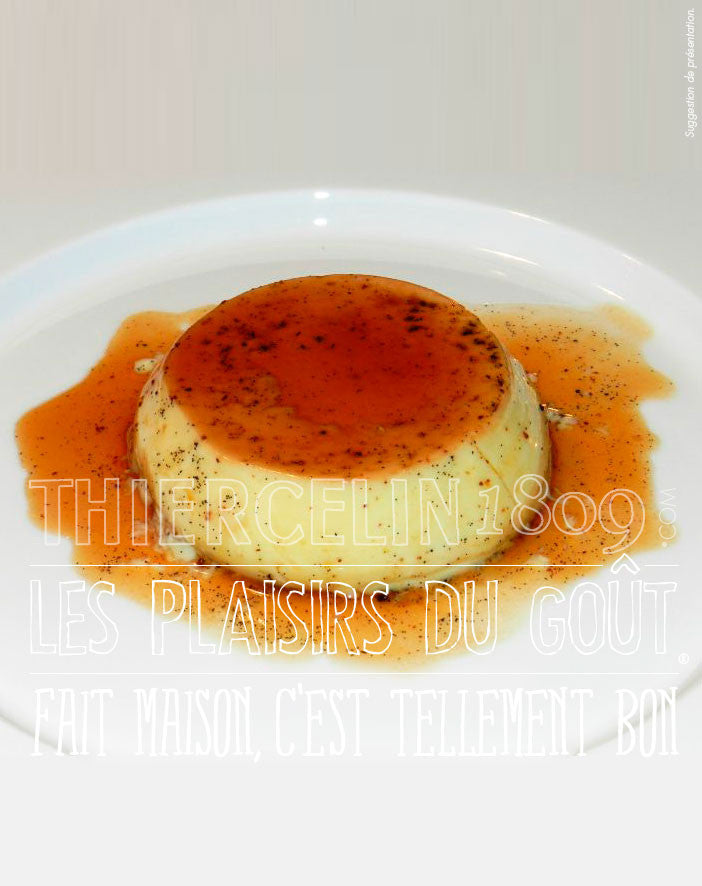 CRÈME VANILLE AU CARAMEL, fait maison c'est tellement bon