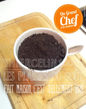 CRÈME GLACÉE À LA TRUFFE, émulsion de lait fait maison c'est tellement bon, biscuit oréo poudre