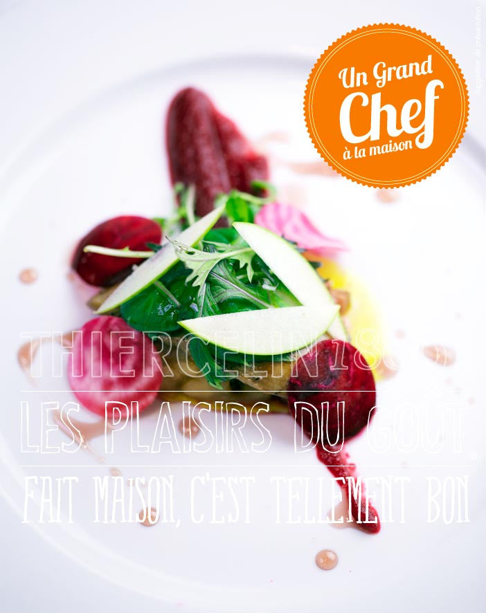 FOIE GRAS, poêlé, betterave acidulée et sirop au Poivre de Tasmanie fait maison