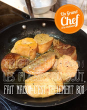 FOIE GRAS, poêlé, betterave acidulée et sirop au Poivre de Tasmanie fait maison