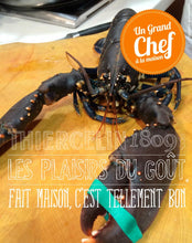 LE HOMARD, Bisque de homard à la verveine, Courge butternut et topinambour fait maison