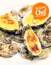 HUÎTRES gratinées au Champagne