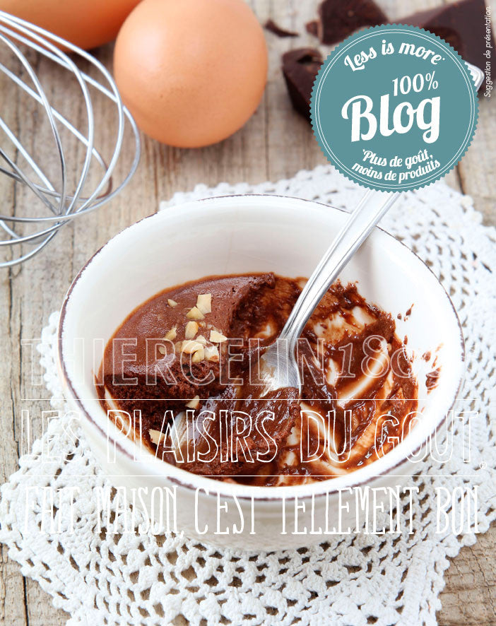 MOUSSE AU CHOCOLAT poivrée et guimauve à la bergamote fait maison c'est tellement bon