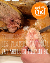 LA PINTADE rôtie, purée de panais, cuisses roulées aux champignons