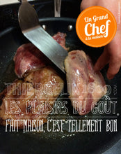 PLUMA IBÉRIQUE RÔTIE, à l'épine-vinette, pommes de terre grenailles et artichauts fait maison