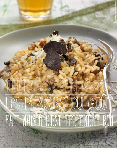 RISOTTO À LA TRUFFE NOIRE - recette facile de cuisine de A à Z
