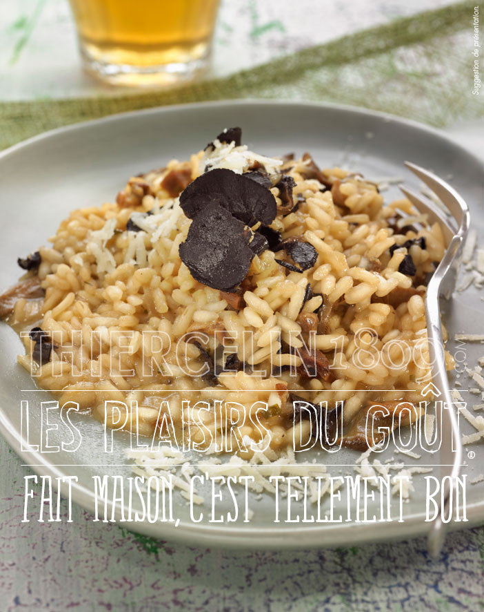 RISOTTO À LA TRUFFE NOIRE - recette facile de cuisine de A à Z