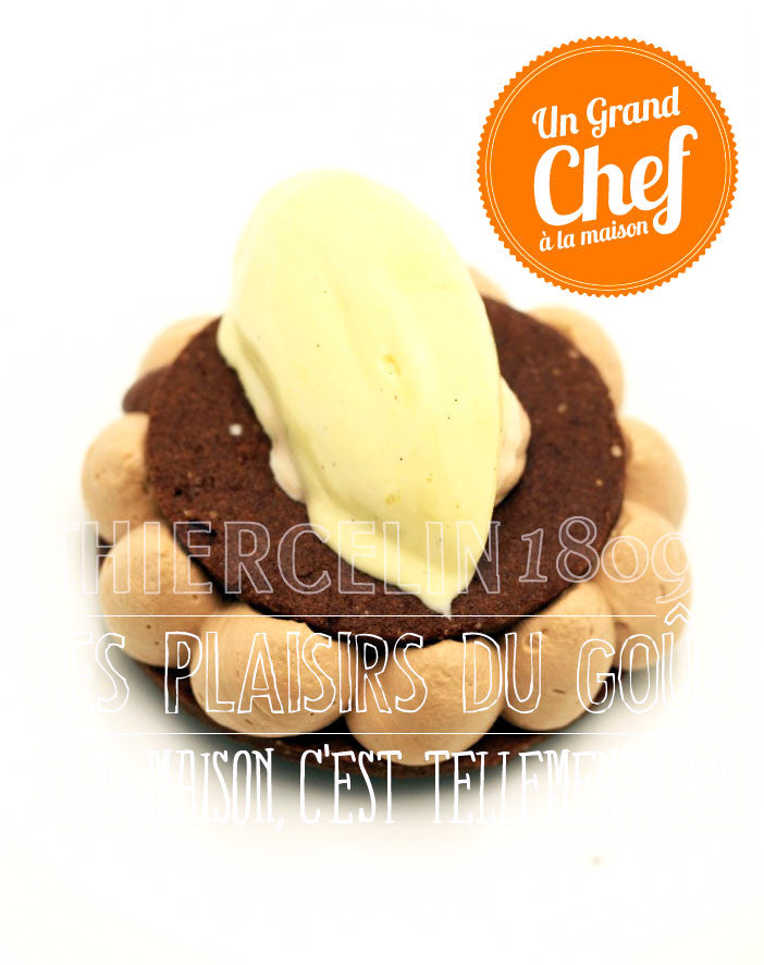 TARTELETTE AU CHOCOLAT - glace Tonka - recette de cuisine de A à Z