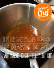 TARTE TATIN, crème glacée à la vanille fait maison