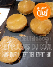 TARTE TATIN, crème glacée à la vanille fait maison