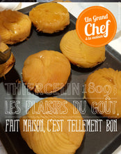 TARTE TATIN, crème glacée à la vanille fait maison