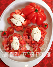 TOMATE EN DESSERT, fraises gariguette, purée de mangue quenelle au Poivre Timut fait maison